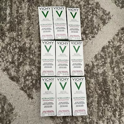 9 Vichy Normaderm Phytoaction Acne Control Daily Moisturizer 0.1oz 3ml EA Sample • $9.99