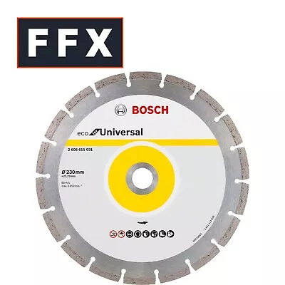 Bosch Professional 2608615031 Pro Universal Standard Diamond Blade 230mm X 22mm • £18.83