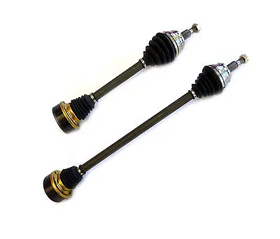 2 New CV Axle Front Pair Fit Beetle Golf Jetta 5spd Manual Transmission Only • $132