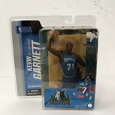 McFarlane NBA Kevin Garnett Blue Jersey Timberwolves Series 7 2nd Edition • $24.99