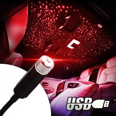 Car Night Light Accessories Interior USB Atmosphere Star Sky Lamp Ambient Star • £4.89