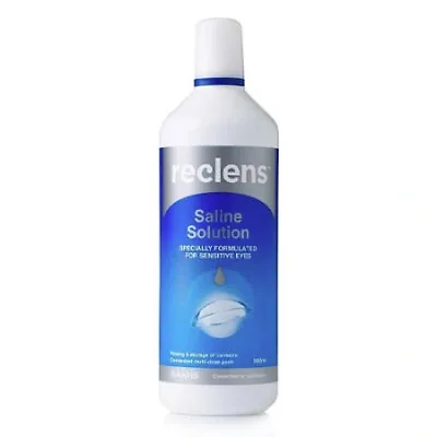 Reclens Contact Lens Solution Saline 500ml • $5.49