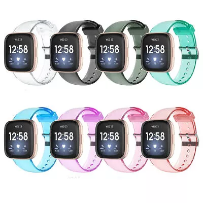 For Fitbit Versa 1 Versa 2 Silicone Sport Strap Wrist Watch Band Wristbands • $13.99