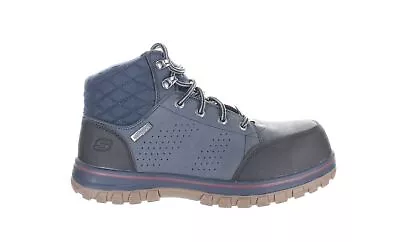 Skechers Womens Mccoll Blue Work & Safety Boots Size 8.5 (6911181) • $20.93