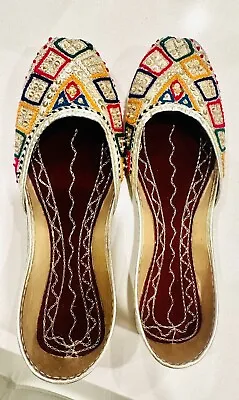 Pakistani/Indian Punjabi Women Khussa Jutti/ Women Shoes (sizes Available) • $19.99