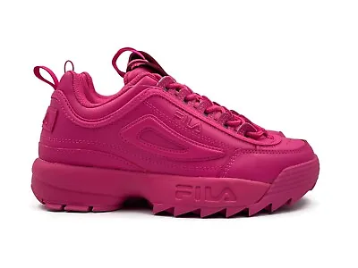 Fila Disruptor 2 II Premium Women Casual Platform Shoe Neon Pink Sneaker Trainer • $49.97