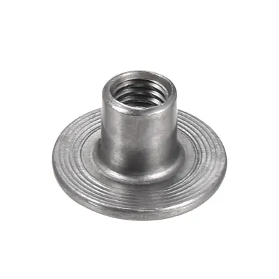 30Pcs M5x15x1.2mm Brad Hole Tee Nut Carbon Steel Round Base Screw-In T-Nut • $8.41