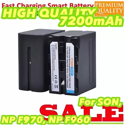 NP F970 NP F960 Camcorder Batteries For Sony NP-F550 F770 F750 F960 F970 • $49.77