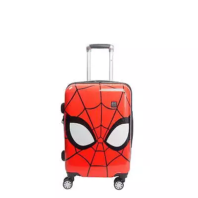 Spiderman Big Face 21In Hard Sided Carry On • $107.99