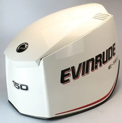 285820 Evinrude E-TEC White Hood Cowling Cover 135 150 175 200 HP • $500