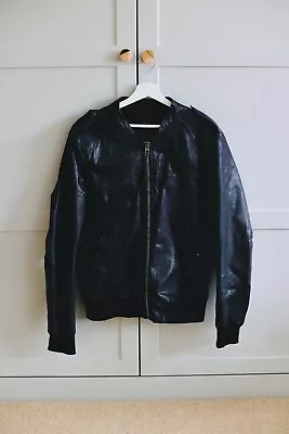 Allsaints Leather Jacket Mens Medium • £75