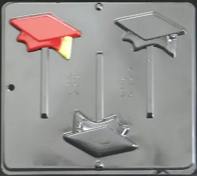 $6.99 • Buy Graduation Mortarboard Lollipop Chocolate Candy Mold Graduation 8008