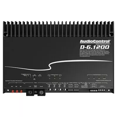 AudioControl D-6.1200 Matrix DSP Class D 6 Channel Car Amplifier W/ DSP • $1299