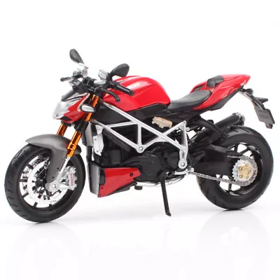 1:12 Scale Ducati Streetfighter S Mod Diecast Street Bike Model Motorcycle Toy • $25.89