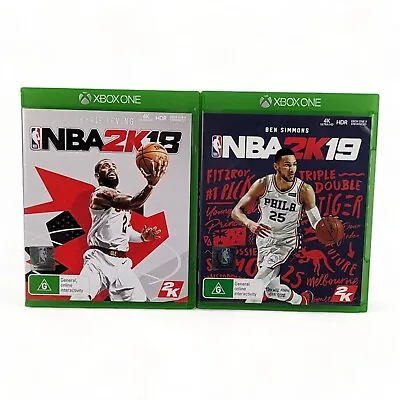 NBA 2K19 & 2K18 2019 2018 Ben Simmons XBOX One Game Lot Complete • $14.99