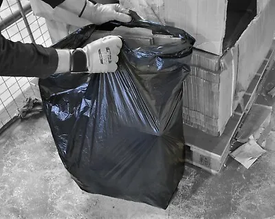 £5.99 • Buy Coloured Black Clear Strong Refuse Sacks Bags Bin Liners Rubbish Bags Uk Made