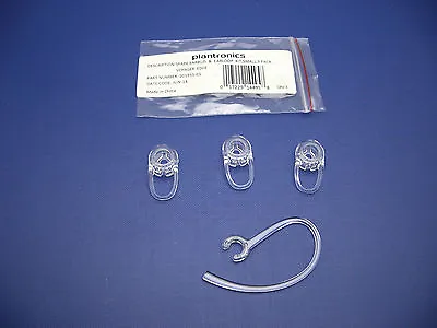 Plantronics Voyager Edge Clear Earbud Ear Tip Kit SMALL 3 Pack + 1 Ear Hook Loop • $40.35