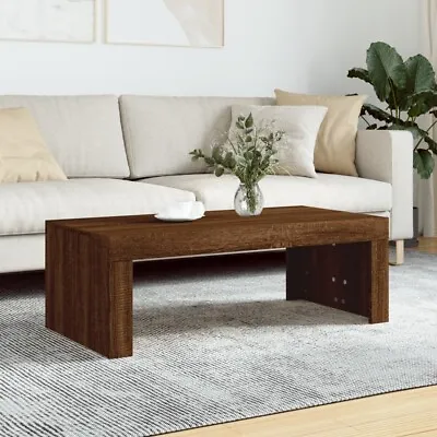 Industrial Rustic Walnut Oak Wooden Itzcominghome Living Room Coffee Table Wood • £37.99