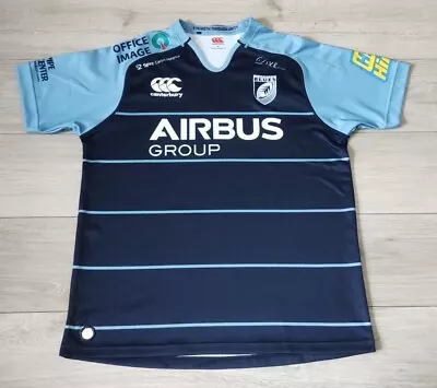 Cardiff Blues Rugby Home Shirt 2015/2016 - Canterbury XL Extra Large Jersey Top • £29.99