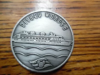 Walt Disney 1999 Pewter Coin Medal Token Nice Details  Excellent Condition • $9