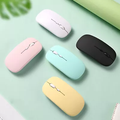 $20.89 • Buy Universal Wireless Bluetooth Mouse For MacBook Air Pro IPad IMac PC Rechargeable