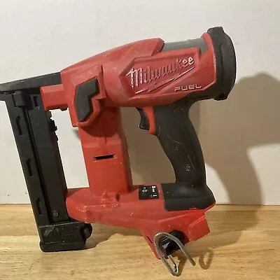 FOR PARTS-Milwaukee M18 FUEL 18 Gauge 1/4  Narrow Crown Stapler (2749-20) - #371 • $10.50