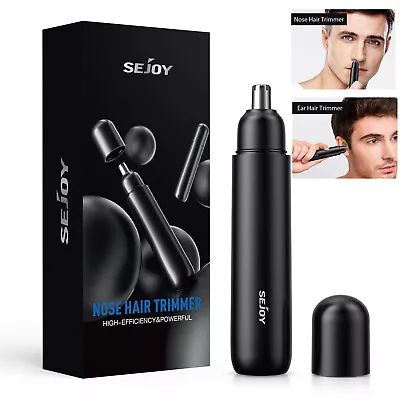 Nose & Ear Hair Trimmer Portable Electric Painless Removal Clipper With Battery • $9.98