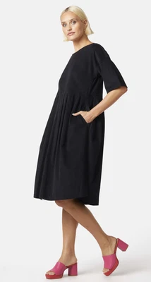 $65 • Buy Gorman Baby Cord  Smock Dress Size 10 Black - Winter 2022 VGC Designer 