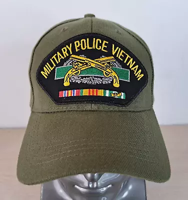 Military Police Vietnam Patch Adjustable Strapback Baseball Hat/cap Green • $19.89