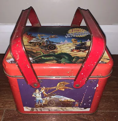 Vintage 1984 Jayce And The Wheeled Warriors Metal Lunch Box • £38.56