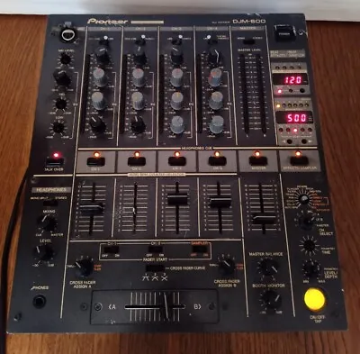 Pioneer DJM-600 Professional 4-channel DJ Mixer / UNTESTED  • £225