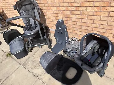 £30 • Buy  OYSTER 3 FULL TRAVEL SYSTEM (Carry Cot, Stroller, Car Seat With Isofix)