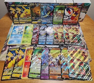 21  Pokemon TCG Jumbo Oversized Card Lot Pikachu Gyarados Meowth  • $24.99