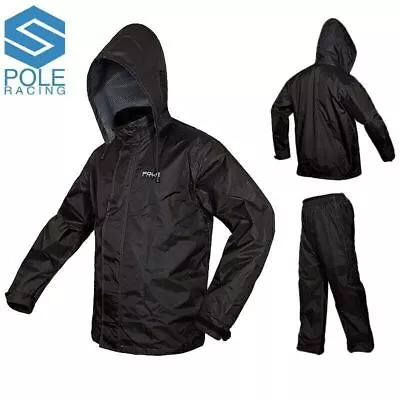 Motorcycle Rainsuit Rain Wet Weather Pants Jacket Work Outdoor Unisex Breathable • $74.85