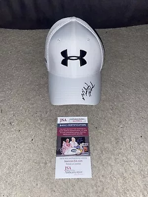 Michael Phelps Signed Autographed Under Armour Logo New Hat Jsa Coa • $332.49