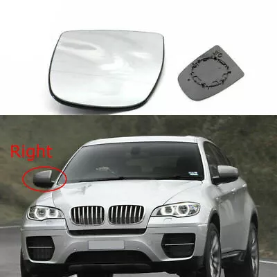 Right Passenger Side Mirror Glass Heated For BMW X5 E70 E70 2007- 2013 3.0L 4.4L • $18.88