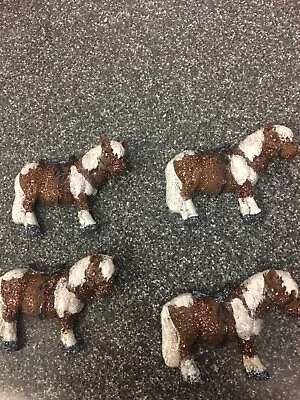 4 Horse/pony Cake Toppers (edible) • £5.99