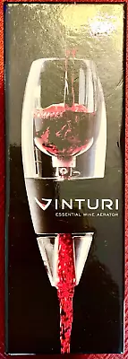 New Vinturi Essential Wine Aerator 3 Piece Boxed Set: Perfect For Red Wine! • $14.95