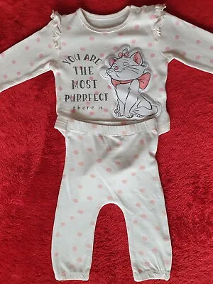 Baby Girls Disney Aristocrats Outfit Size 3-6 Brand Matalan And Primark • £1.49
