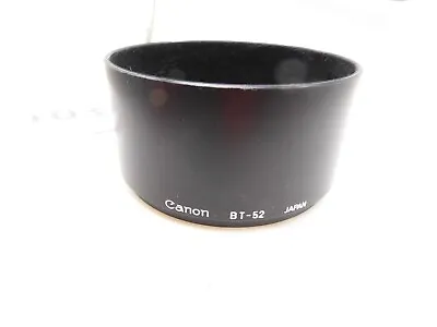 Genuine Canon BT-52 Lens Hood For NewFD 85mm F1.8  100mm F2.0 F2.8 F4.0 Macro • £8.99