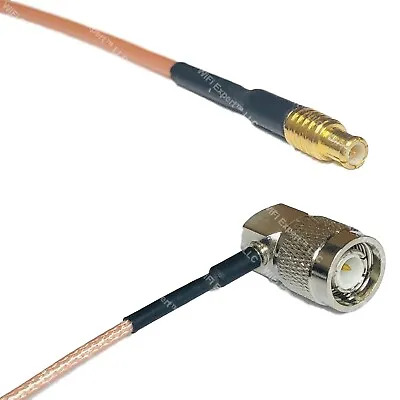 RG316 MCX MALE To TNC Male Angle RF Cable FAST-SHIP LOT • $11.49