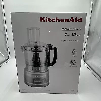 Kitchenaid Kfp0710cu 7 Cup Food Processor Contour Silver - Tested Ex++ • $49.99