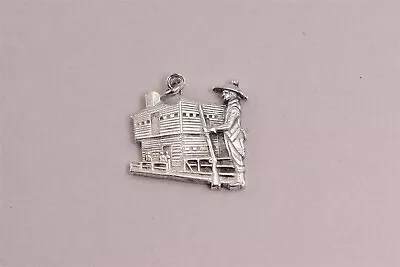 £15.16 • Buy Vintage H Bell Sterling Silver Fort Mackinac Soldier Michigan 925 Charm