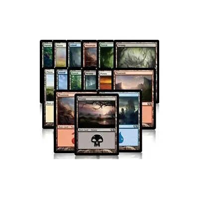 400 BASIC LAND CARD LOT 80 Of Each Magic The Gathering MTG MINT CARD • $25.99