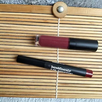 £8.79 • Buy Bareminerals  Moxie  Best Dressed Lip  Gloss  /lip Quickie  Mini 2 Pc Set
