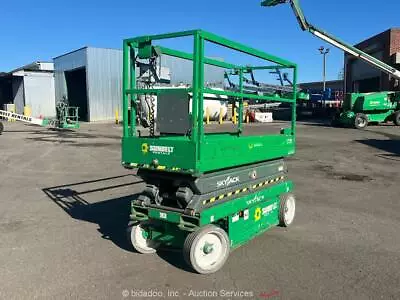 2017 Skyjack SJIII-3220 20' Electric Scissor Lift Man Aerial Platform Bidadoo • $401