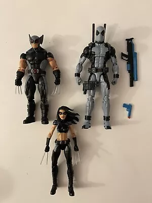 Marvel Legends X-force Lot: Deadpool  X-23 And Wolverine X-force. X-men • $21.50