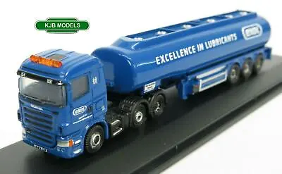 BNIB N GAUGE OXFORD DIECAST 1:148 NSHL04TK Scania Highline Tanker Exol Lorry • £20.50