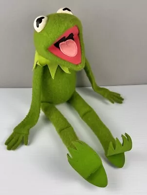 Vintage 1976 Fisher Price Kermit The Frog 18” Stuffed Plush 850 Hand/feet • $19.99