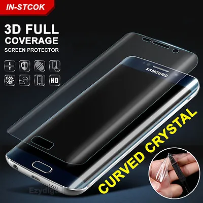 $5.99 • Buy FULL Coverage Curved Clear Screen Protector For Samsung Galaxy Note9 S9 S10+ S10